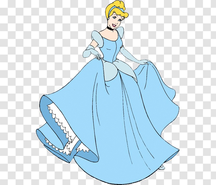 Cinderella Fairy Godmother Prince Charming Disney Princess Clip Art - Dress - Artwork Transparent PNG