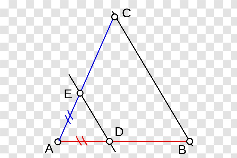Triangle Line Segment Point - Diameter Transparent PNG