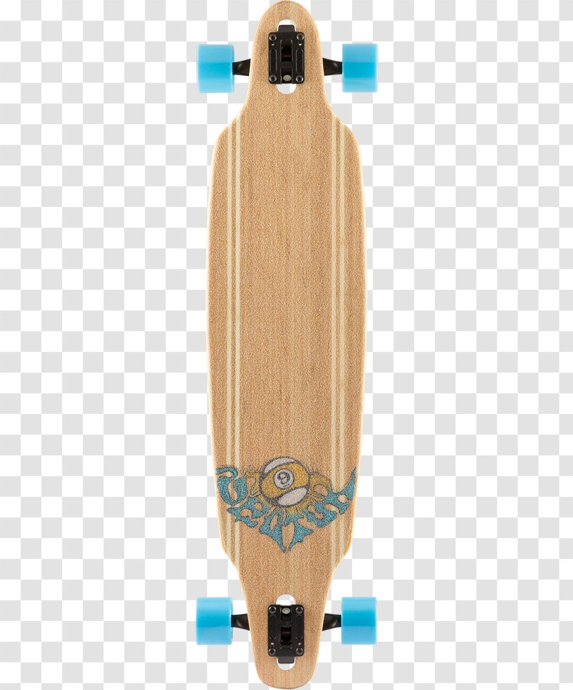 Sector 9 Bamboo Lookout Longboard Complete Skateboarding - Mini Daisy - Board Transparent PNG