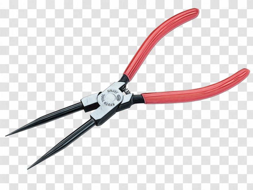 Diagonal Pliers - Wire Stripper - Metalworking Hand Tool Transparent PNG