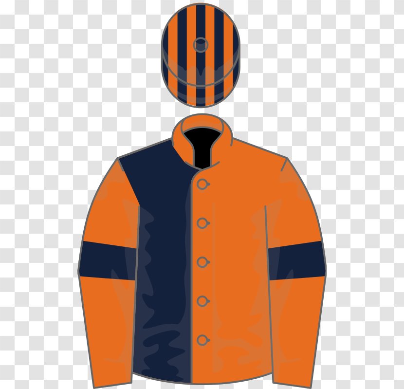 Thoroughbred Horse Racing Epsom Oaks The Grand National Casual Look - Orange - Owner Transparent PNG
