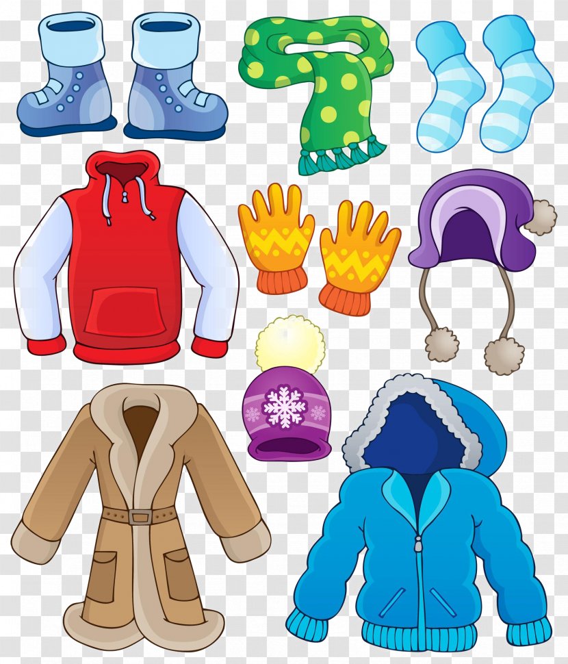 Winter Clothing Stock Photography Clip Art - Painted Warm Goods Transparent PNG