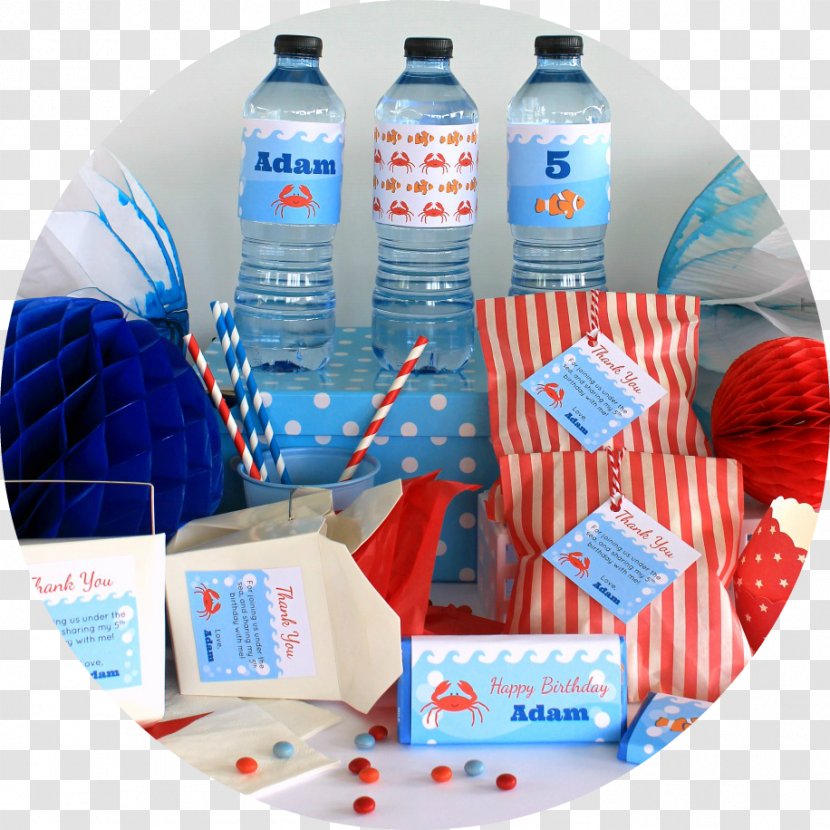 Bottled Water Plastic Bottle Gift Wrapping - Bead Transparent PNG