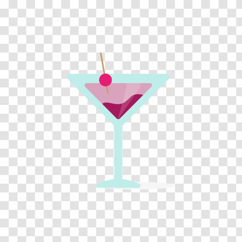 Martini Wine Glass Cup Drink - Red - A In Triangle Transparent PNG