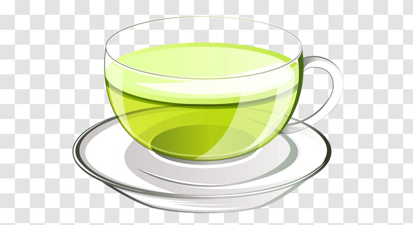 Green Tea Coffee Cup Drink Transparent PNG