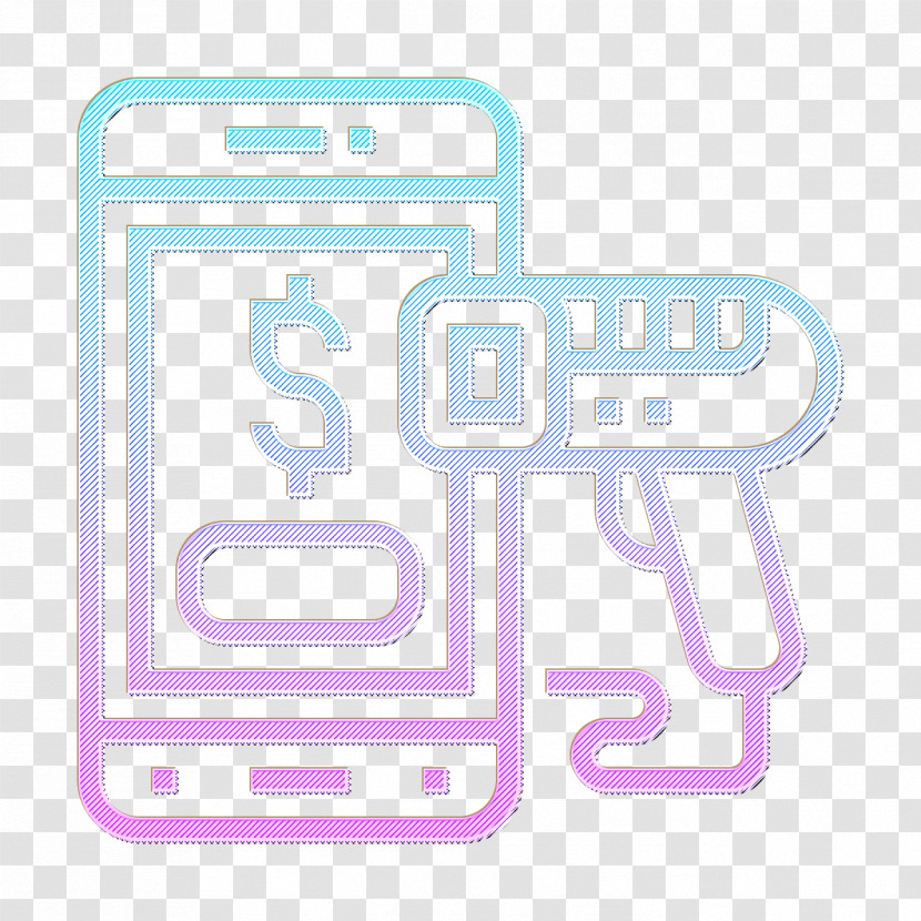 Scanner Icon Digital Banking Icon Mobile Payment Icon Transparent PNG