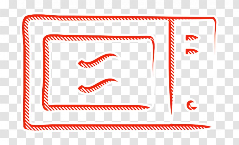 Hand Drawn Icon Heat Heating - Rectangle Red Transparent PNG
