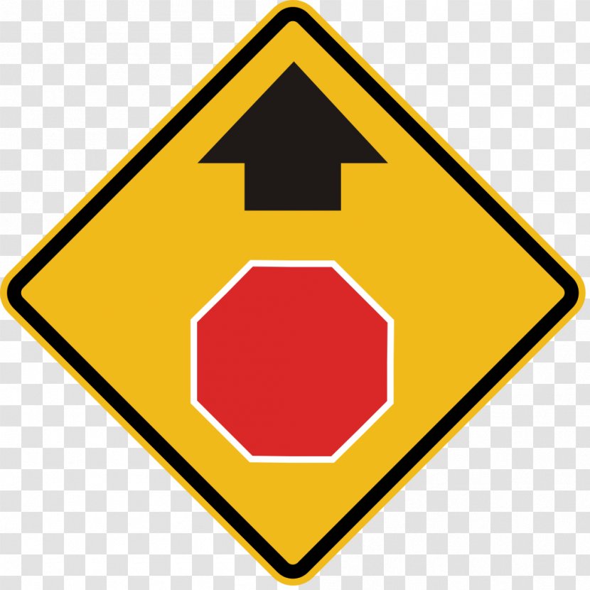 Traffic Sign Stop Warning Manual On Uniform Control Devices - Road Column Transparent PNG