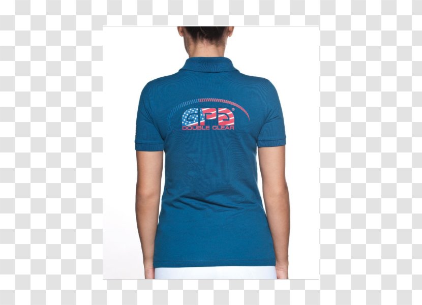 T-shirt Polo Shirt Collar Jersey Ralph Lauren Corporation - Blue Transparent PNG