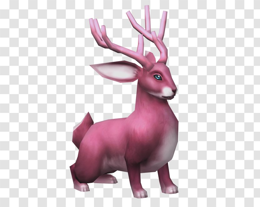 Reindeer Wizard101 Moose Antler - Animal Figure Transparent PNG
