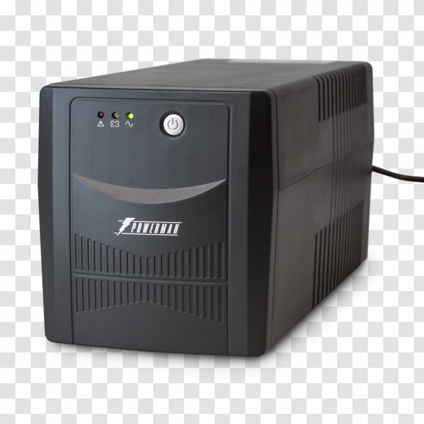 Power Inverters UPS Battery Charger Voltage Regulator Powerman - Inverter - Computer Transparent PNG