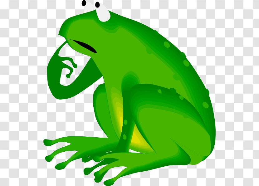 Frog Thought Clip Art - Free Content - Bbc Cliparts Transparent PNG