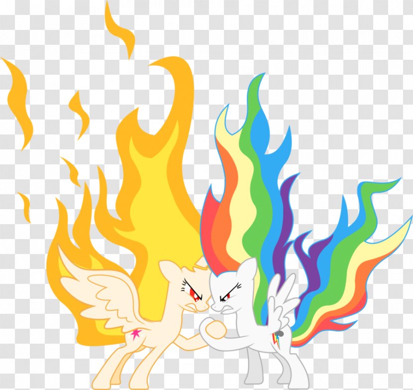 Twilight Sparkle Rainbow Dash Applejack Rarity - Mammal - Flame Wings Transparent PNG