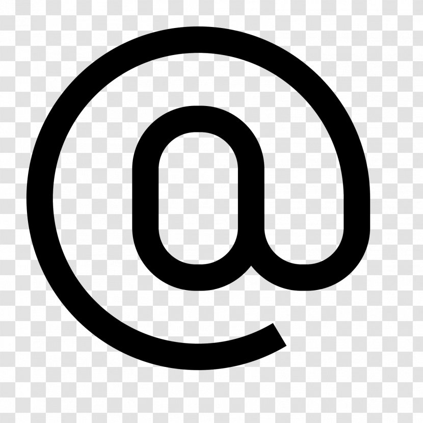 Email Address At Sign - Spam Transparent PNG