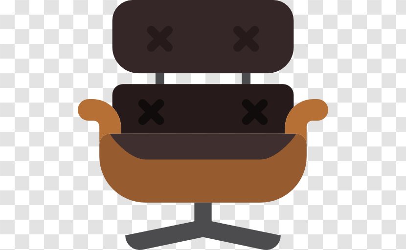 Office Chair Furniture Icon - Living Room - Seat Transparent PNG