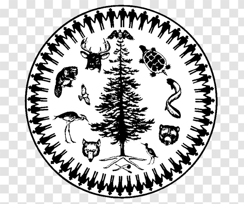 Great Peace Of Montreal Tree Six Nations The Grand River Iroquois - Cayuga People - Government India Transparent PNG