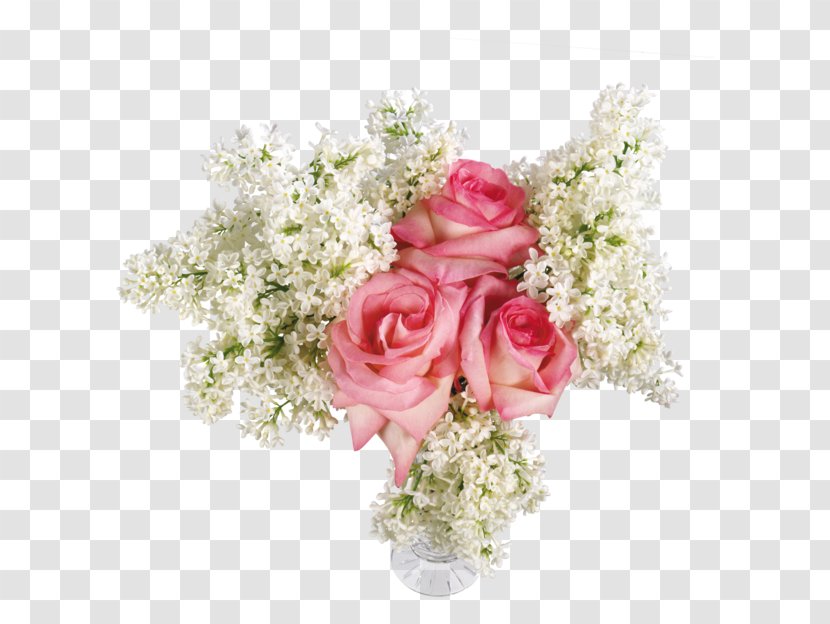 Rose Flower Bouquet Vase Birthday - Wish Transparent PNG