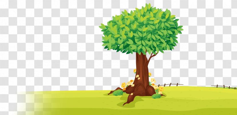 Dog Vector Graphics Royalty-free Tree Clip Art - Nature - Grass Transparent PNG