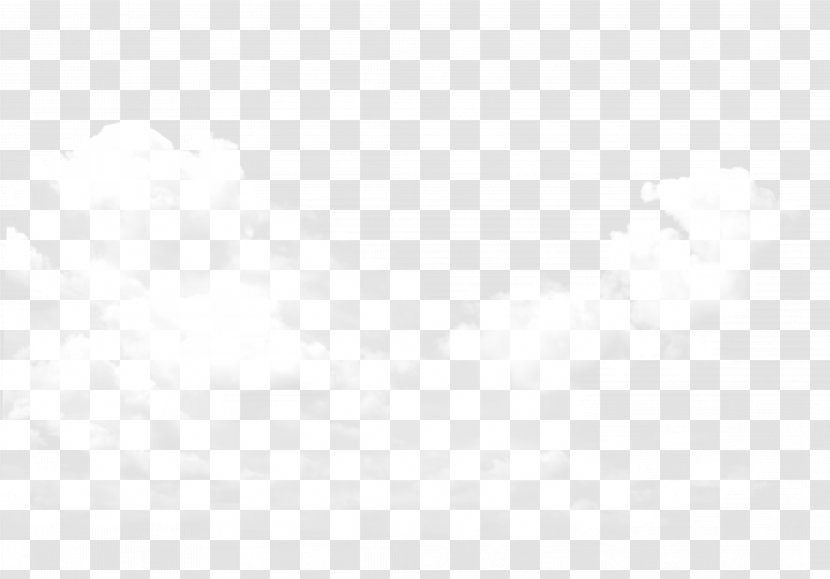 White Symmetry Black Angle Pattern - Clouds Decorative Background Material Transparent PNG