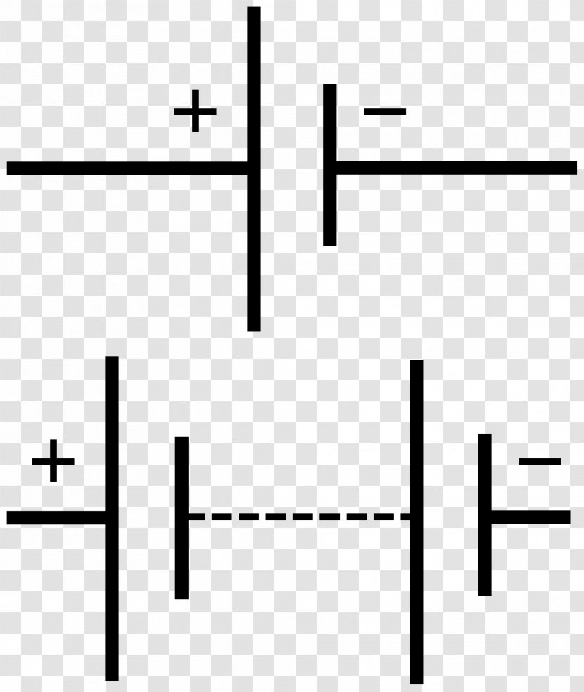 Electronic Symbol Circuit Diagram Electrical Network Electric Battery - Heart - Direct Current Transparent PNG