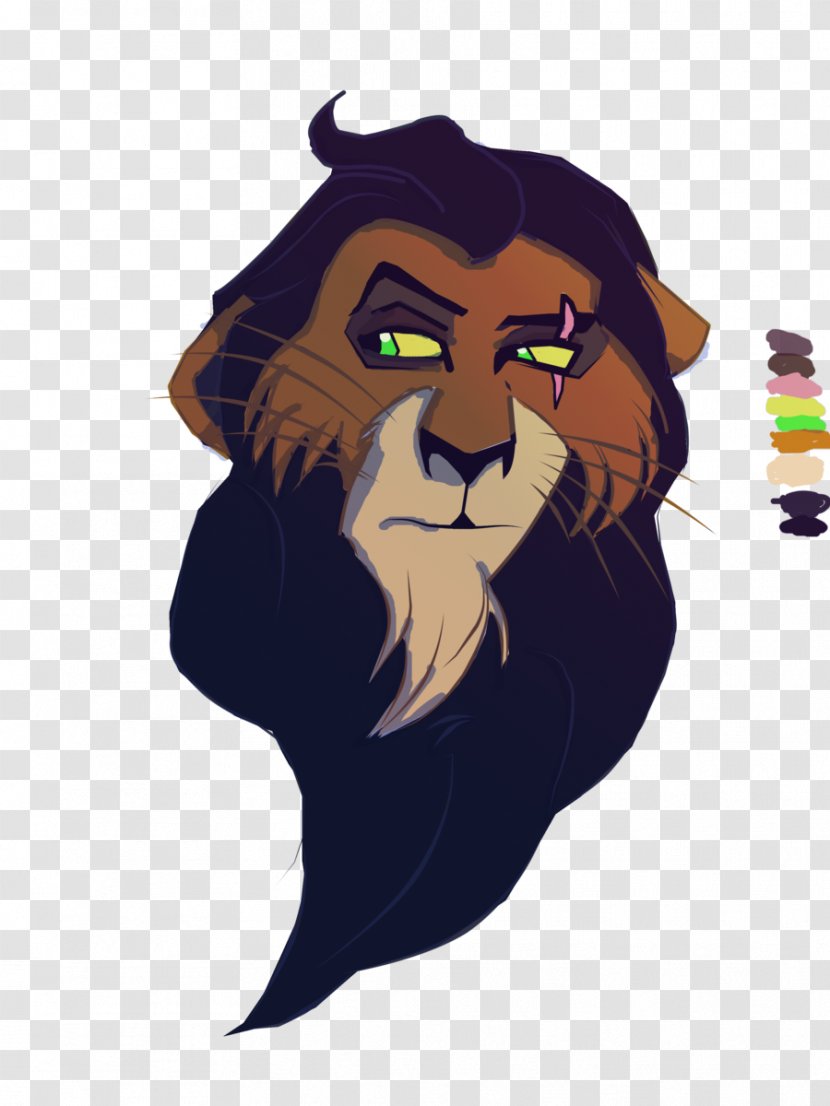 Tiger Whiskers Lion Roar - Big Cats - Scar King Transparent PNG