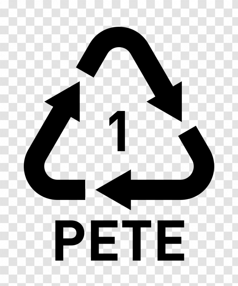 PET Bottle Recycling Polyethylene Terephthalate Plastic Resin Identification Code - Logo Transparent PNG