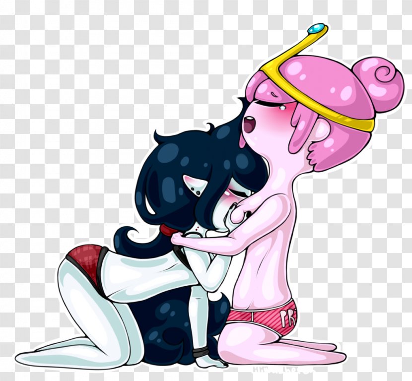 Marceline The Vampire Queen Finn Human Princess Bubblegum Flame Dog - Cartoon Transparent PNG
