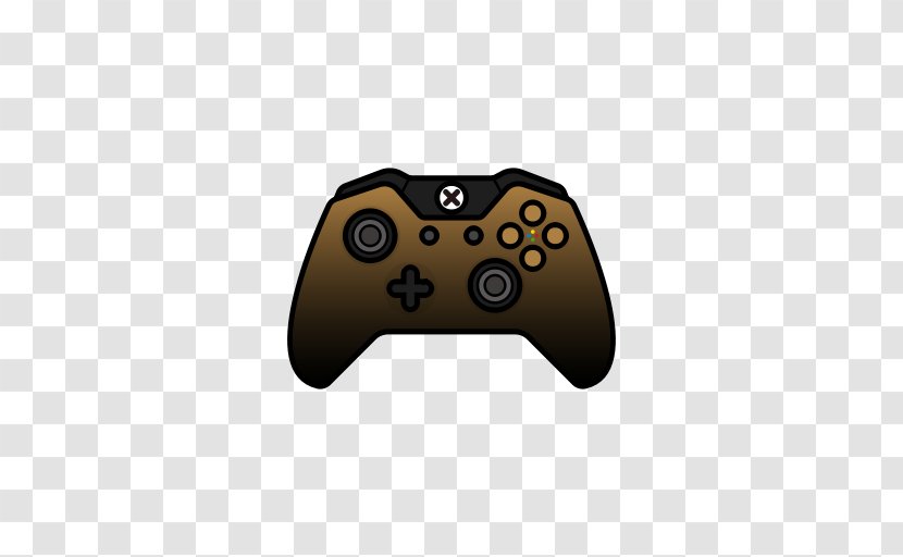 Xbox One Controller 360 Black Transparent PNG