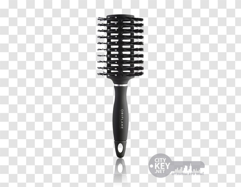 Comb Oriflame Hair Dryers Cosmetics Brush - Hairbrush Transparent PNG