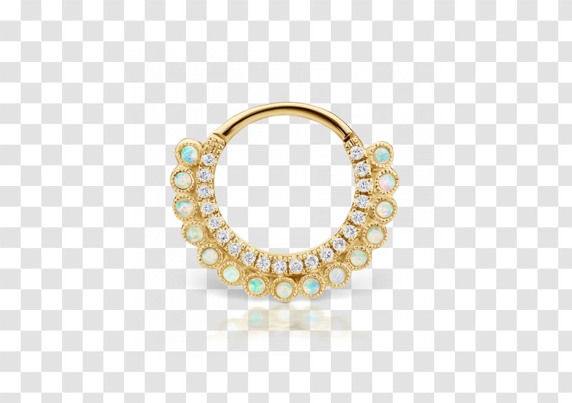 Earring Turquoise Jewellery Gold - Eternity Ring Transparent PNG