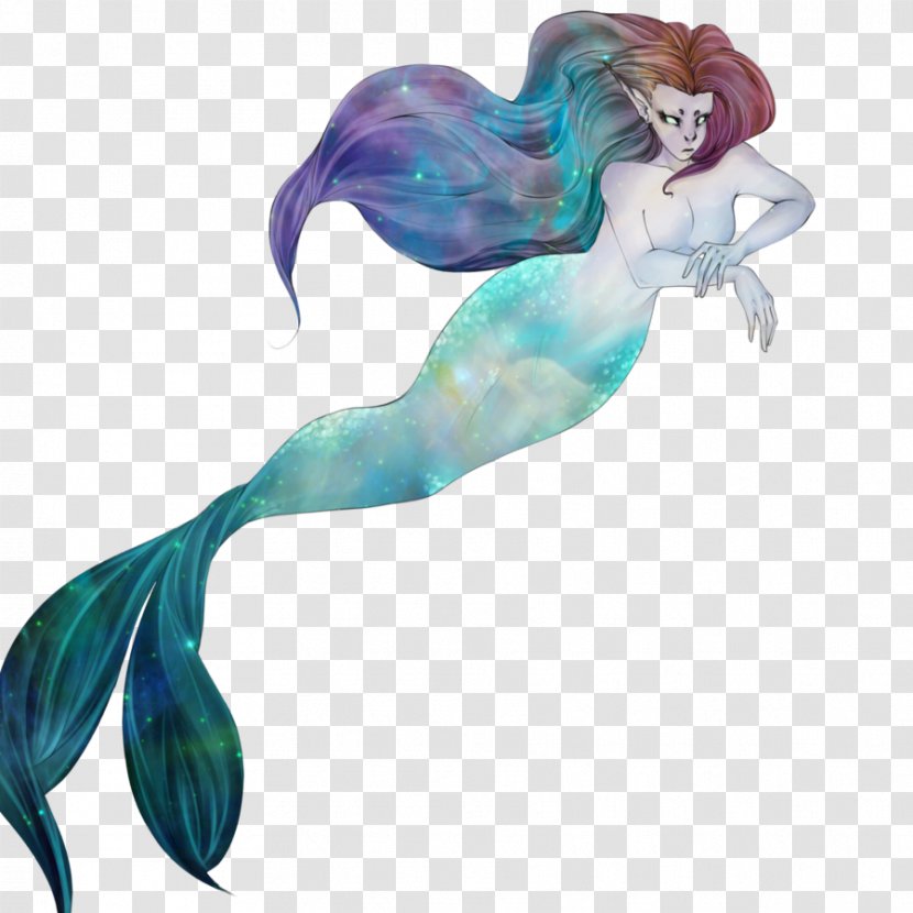 Mermaid Legendary Creature Art Bestiary Transparent PNG