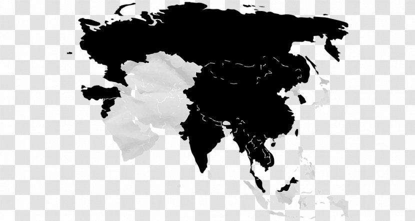 Russia Pakistan Blank Map United States Of America Transparent PNG