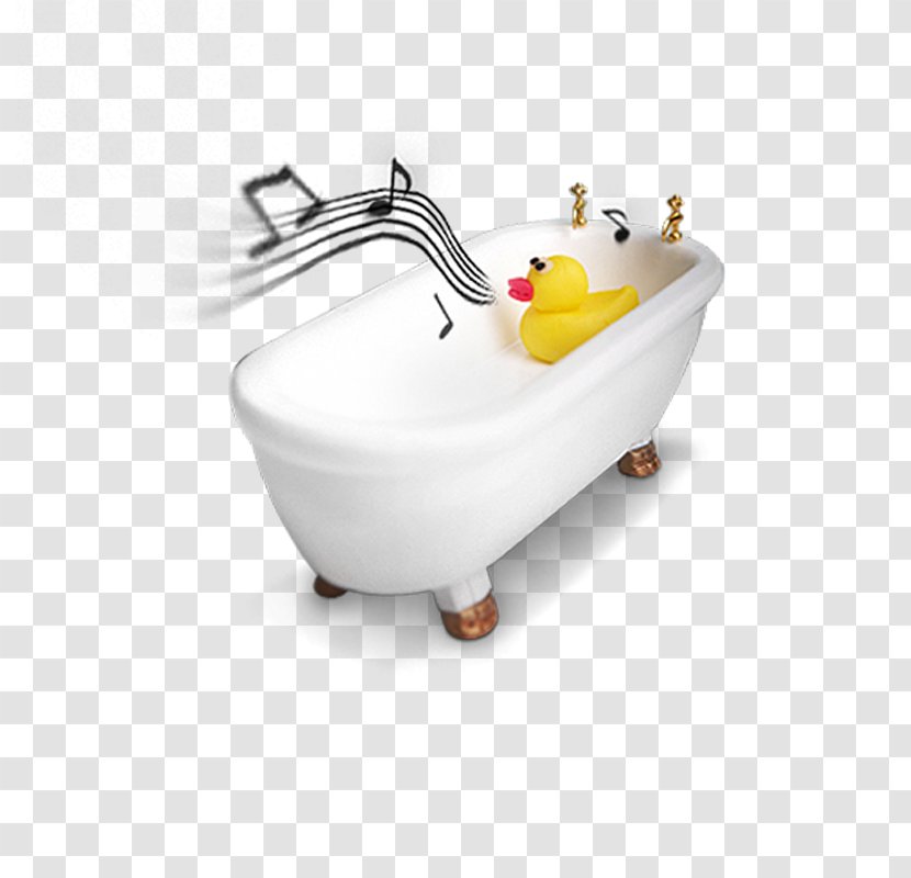 Little Yellow Duck Project - Bathtub Transparent PNG