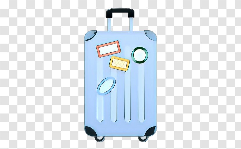 Travel Retro - Pop Art - Rolling Luggage And Bags Transparent PNG