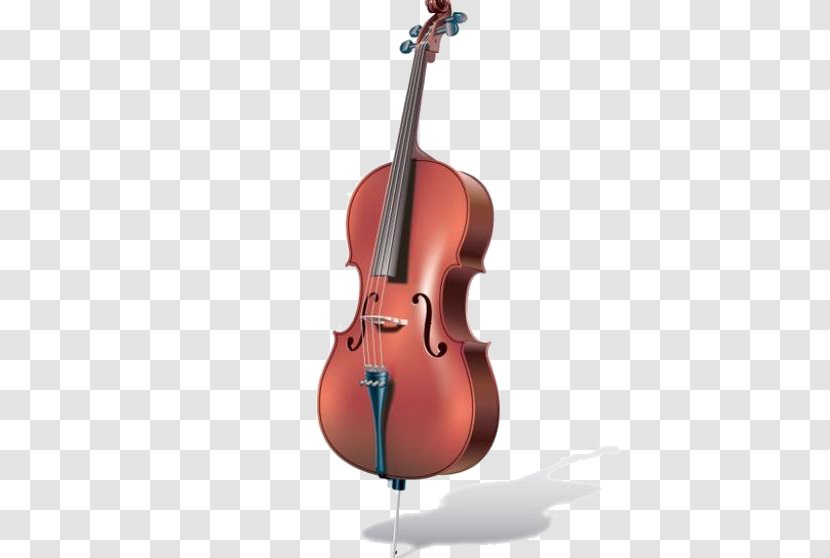 Cello Musical Instrument String Icon - Heart Transparent PNG