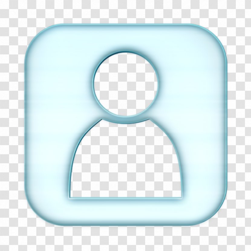Account Icon Avatar Person - Rectangle Symbol Transparent PNG