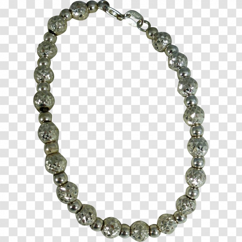 Necklace Bracelet Jewellery Bead Gemstone - Modcloth - Sterling Silver Transparent PNG