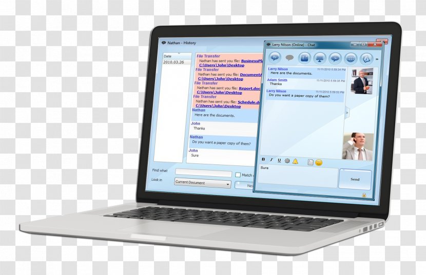 MindManager Netbook Information Computer Monitors Laptop - Instant Messaging Transparent PNG