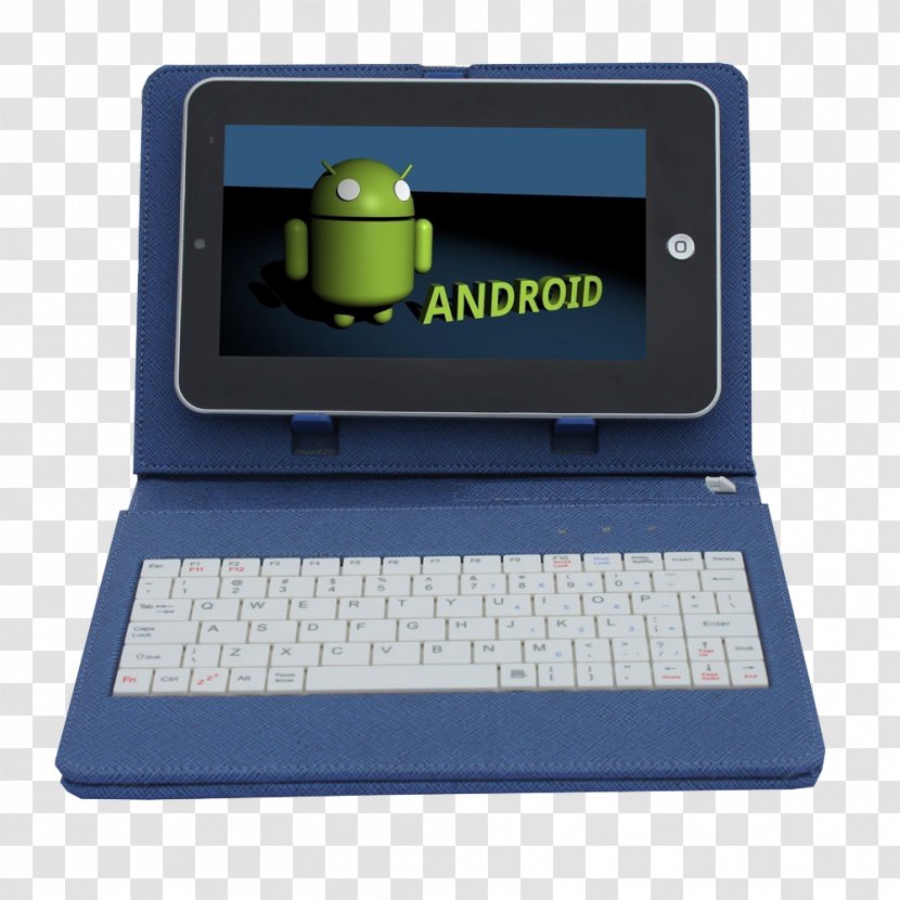 Netbook IPad Laptop Computer Keyboard - Android - Blue Tablet Transparent PNG
