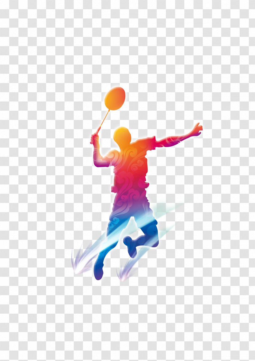 Badminton - Sports Equipment - Silhouettes Of People Playing Transparent PNG