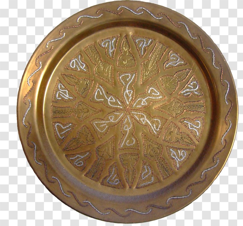 Clip Art Tableware Plate Brass - Dish - Utensilios Transparent PNG