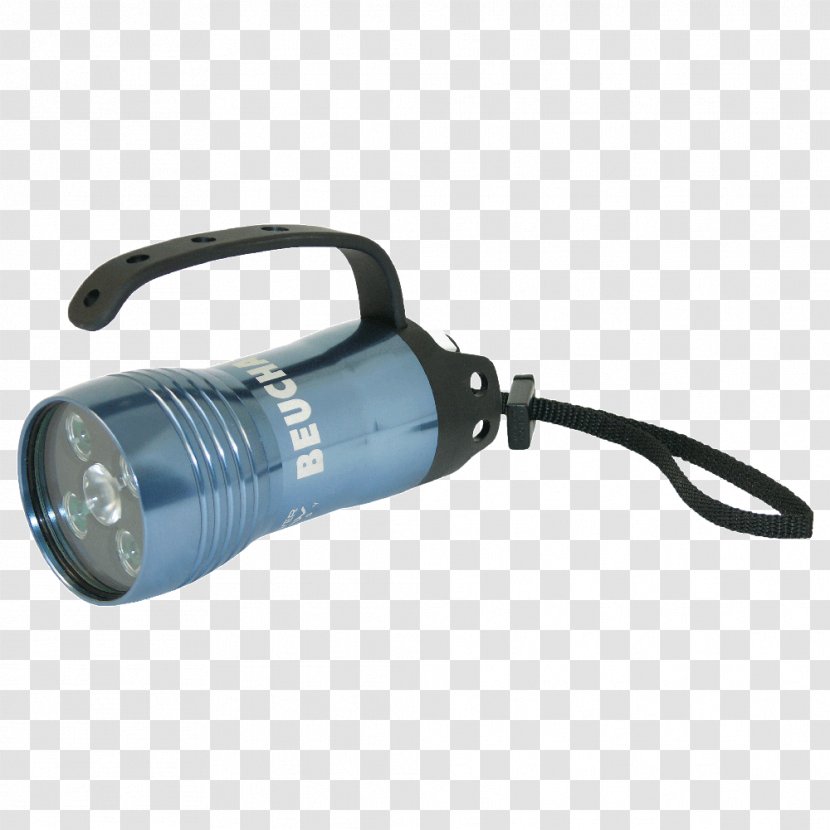 Flashlight Beuchat Light-emitting Diode Underwater Diving - Searchlight - Light Transparent PNG