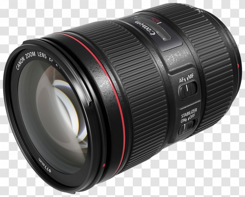 Canon EF 24–105mm Lens Mount 24-70mm EF-S 17–55mm 24-105mm F/4L IS II USM - Digital Slr - Camera Transparent PNG