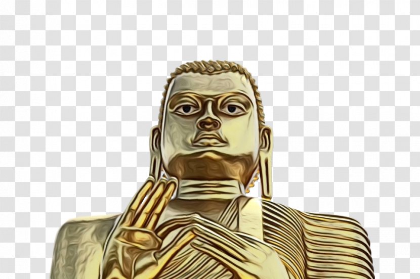 Dambulla Royal Cave Temple Statue Character Fiction - Figurine - Brass Transparent PNG