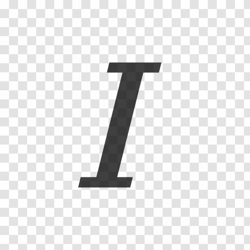 Italic Type Emphasis Font - Symbol - Files Transparent PNG
