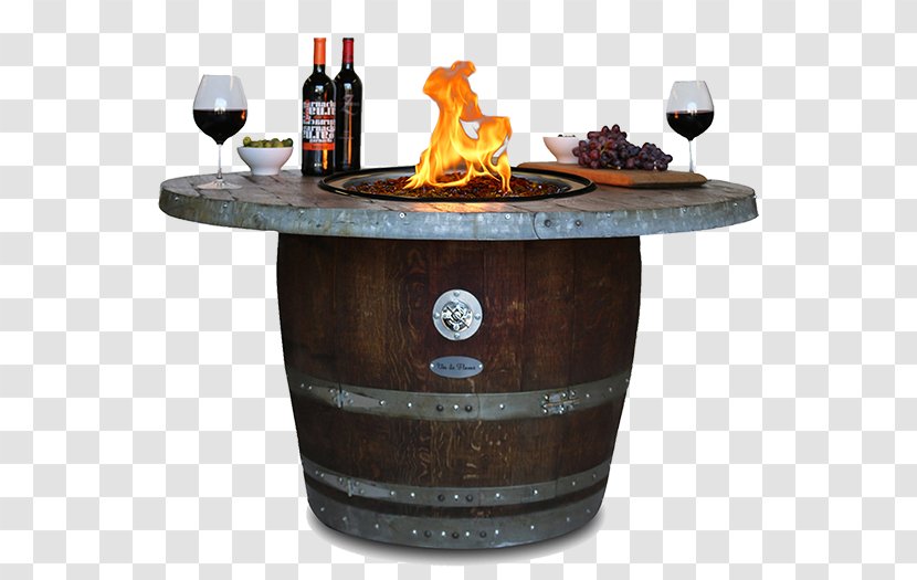 Table Fire Pit Fireplace Flame - Patio Heaters Transparent PNG