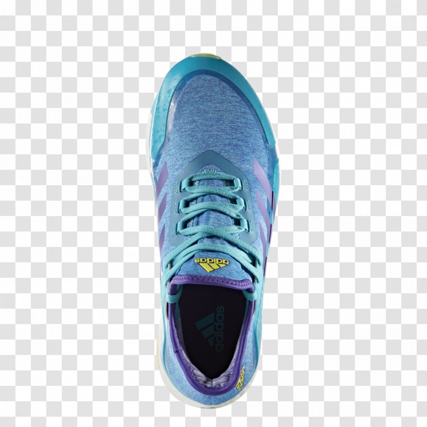 Adidas Sneakers Shoe Aqua Footwear - Turquoise - Shoes Top View Transparent PNG