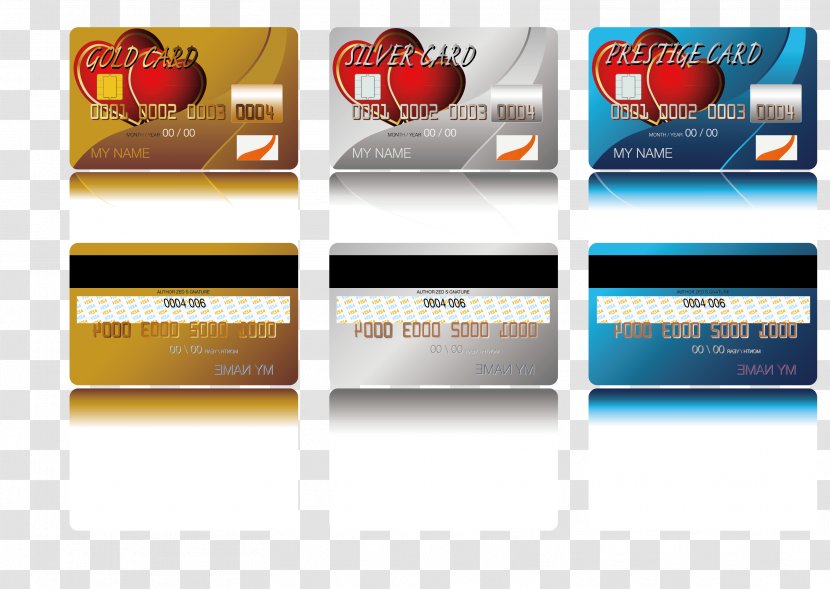 Credit Card Royalty-free Euclidean Vector Illustration - Bank - Love Transparent PNG