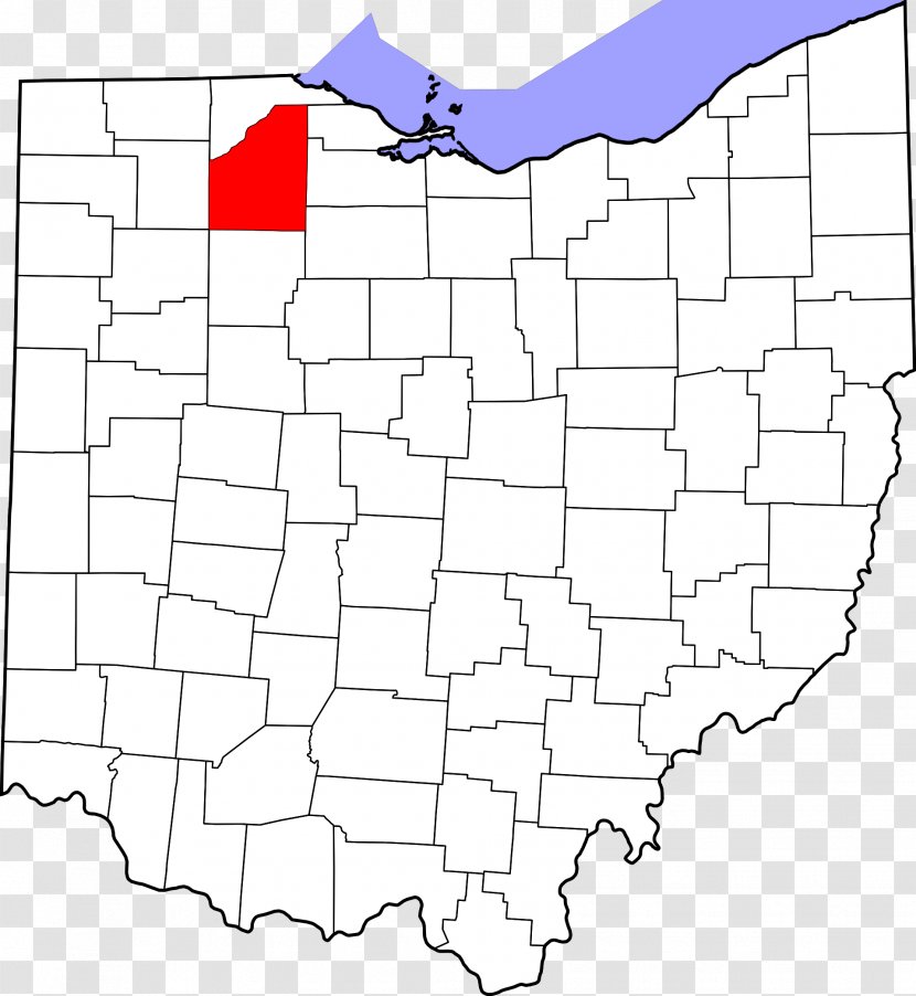 Adams County, Ohio Cuyahoga Wood Williams County Richland - Map Transparent PNG
