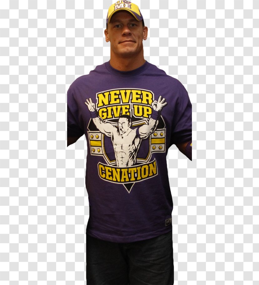 John Cena Long-sleeved T-shirt Clothing - Watercolor - Michelle Mccool Undertaker Transparent PNG